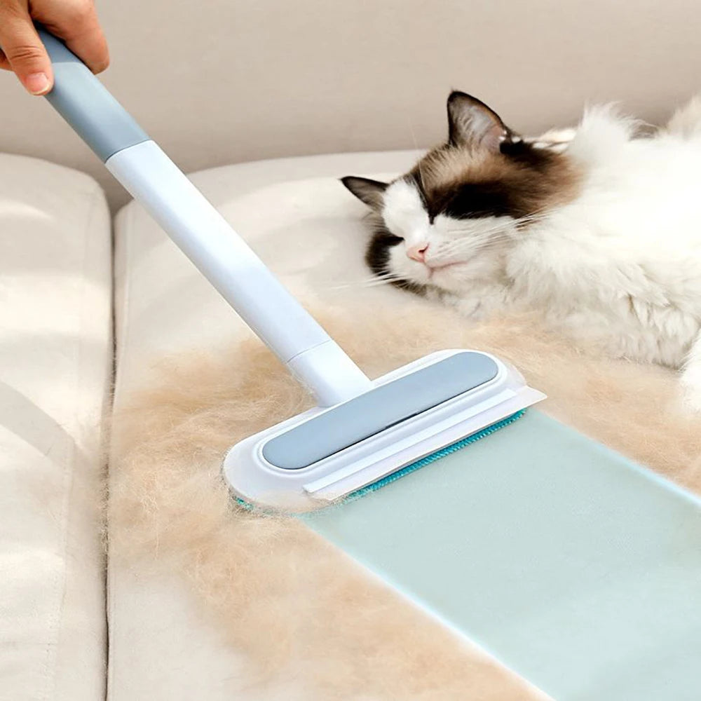 Langstiel-Tierhaar-Bürste – Sofa, Teppich & Katzenbett