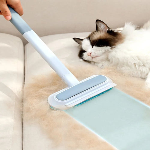 Langstiel-Tierhaar-Bürste – Sofa, Teppich & Katzenbett