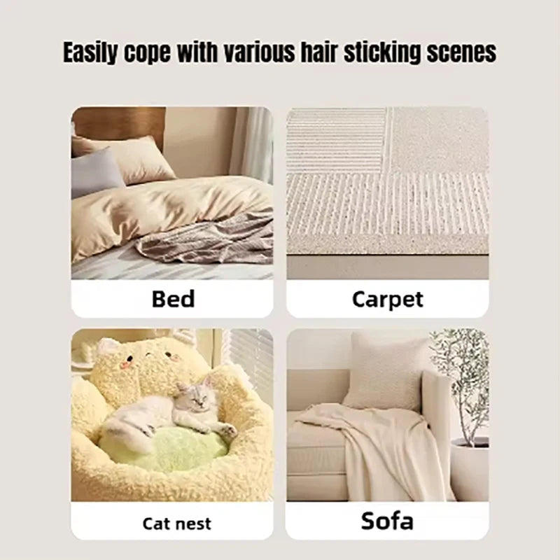 Langstiel-Tierhaar-Bürste – Sofa, Teppich & Katzenbett